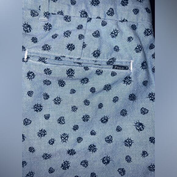 VERY RARE UEC POLO RALPH LAUREN FUN GOLF PANTS SZ 32x34 LADYBUG & INSECTS - Picture 4 of 11